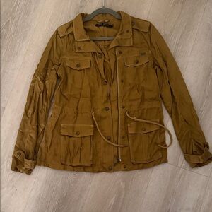 Women’s Jacket in Mustard Brown Size M